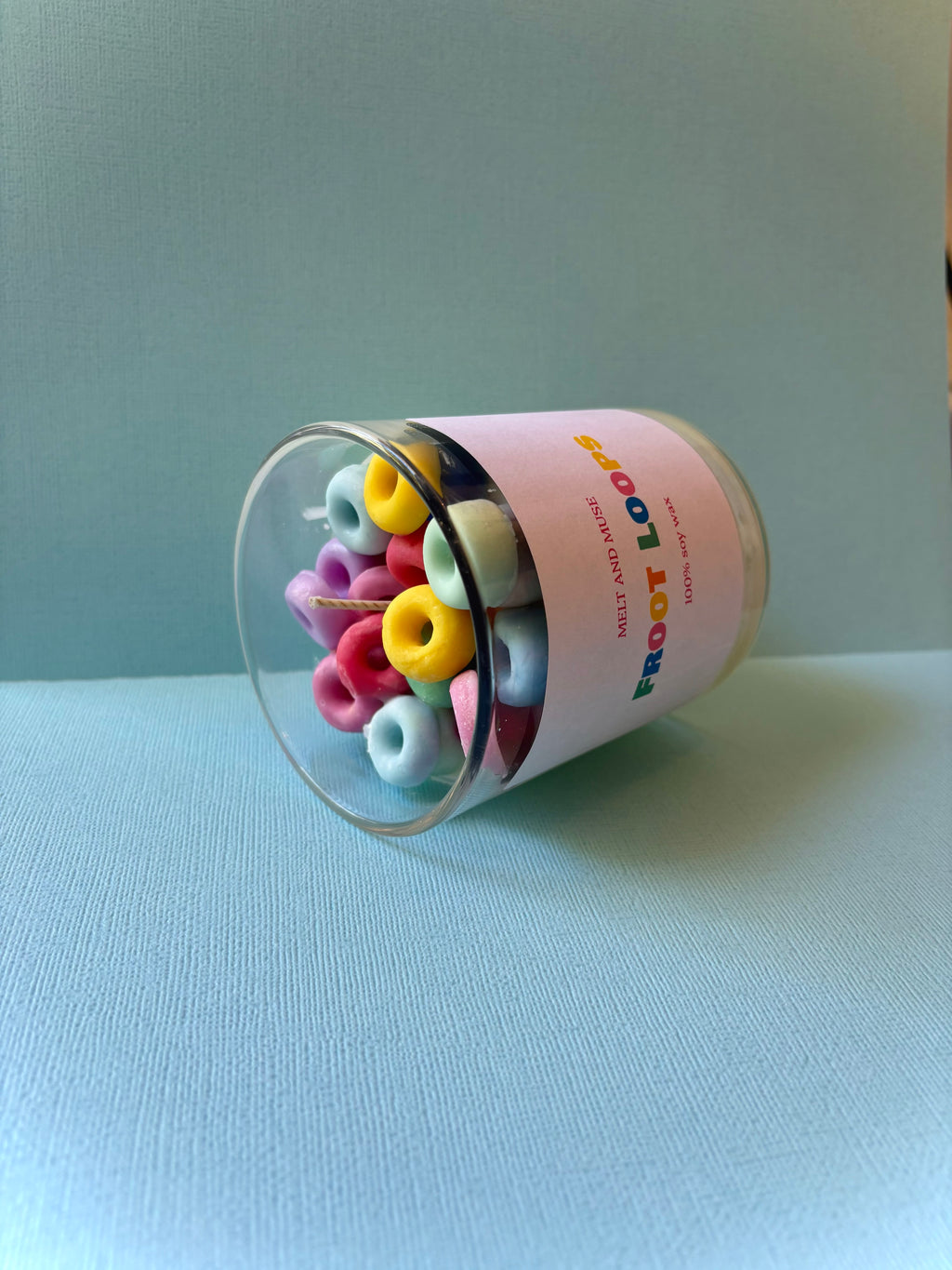 Froot loop Candle