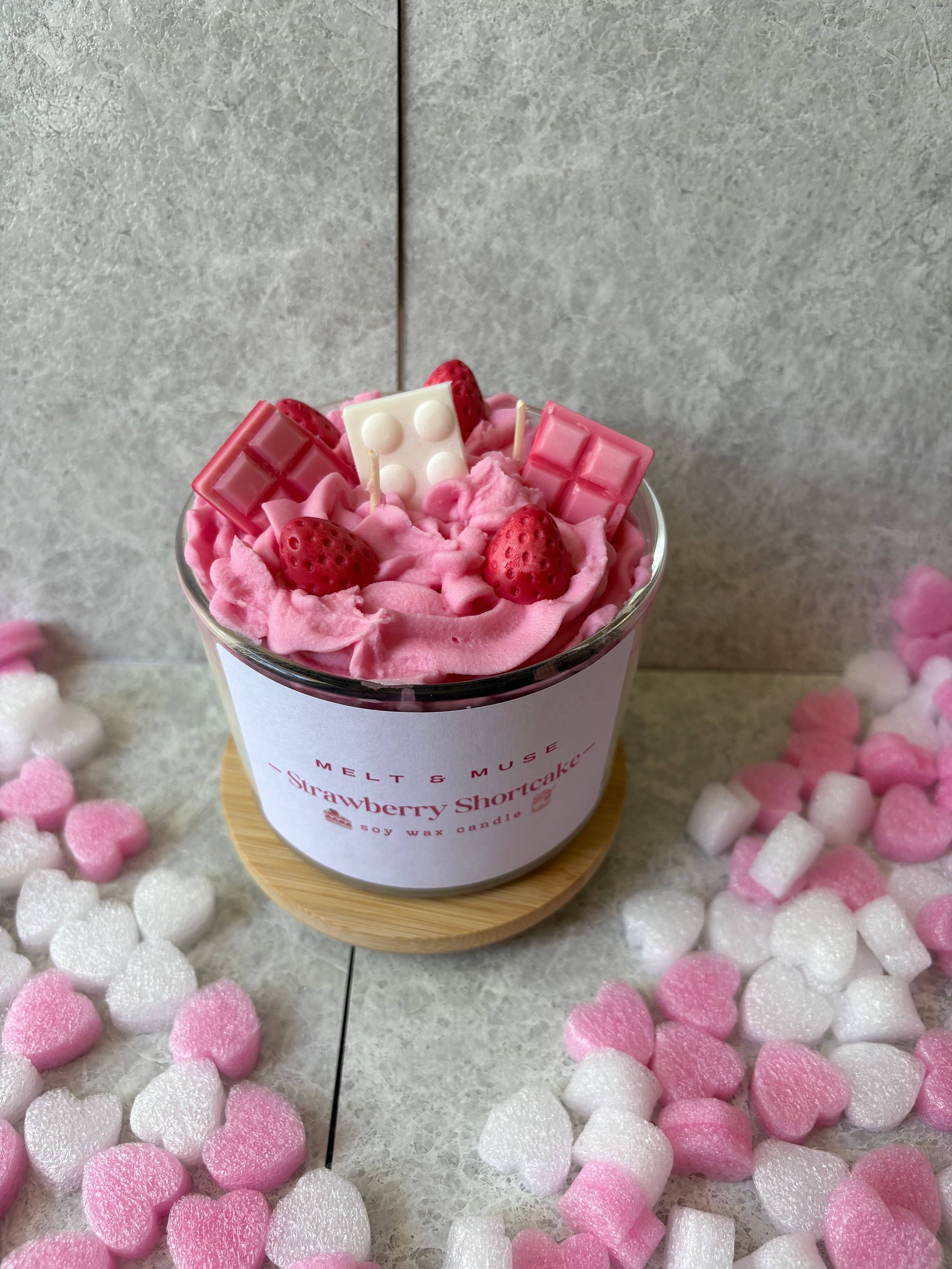 Strawberry Shortcake Candle