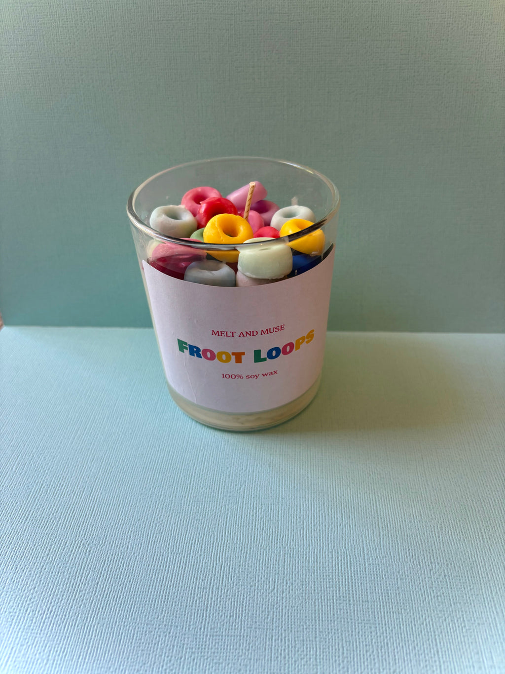 Froot loop Candle