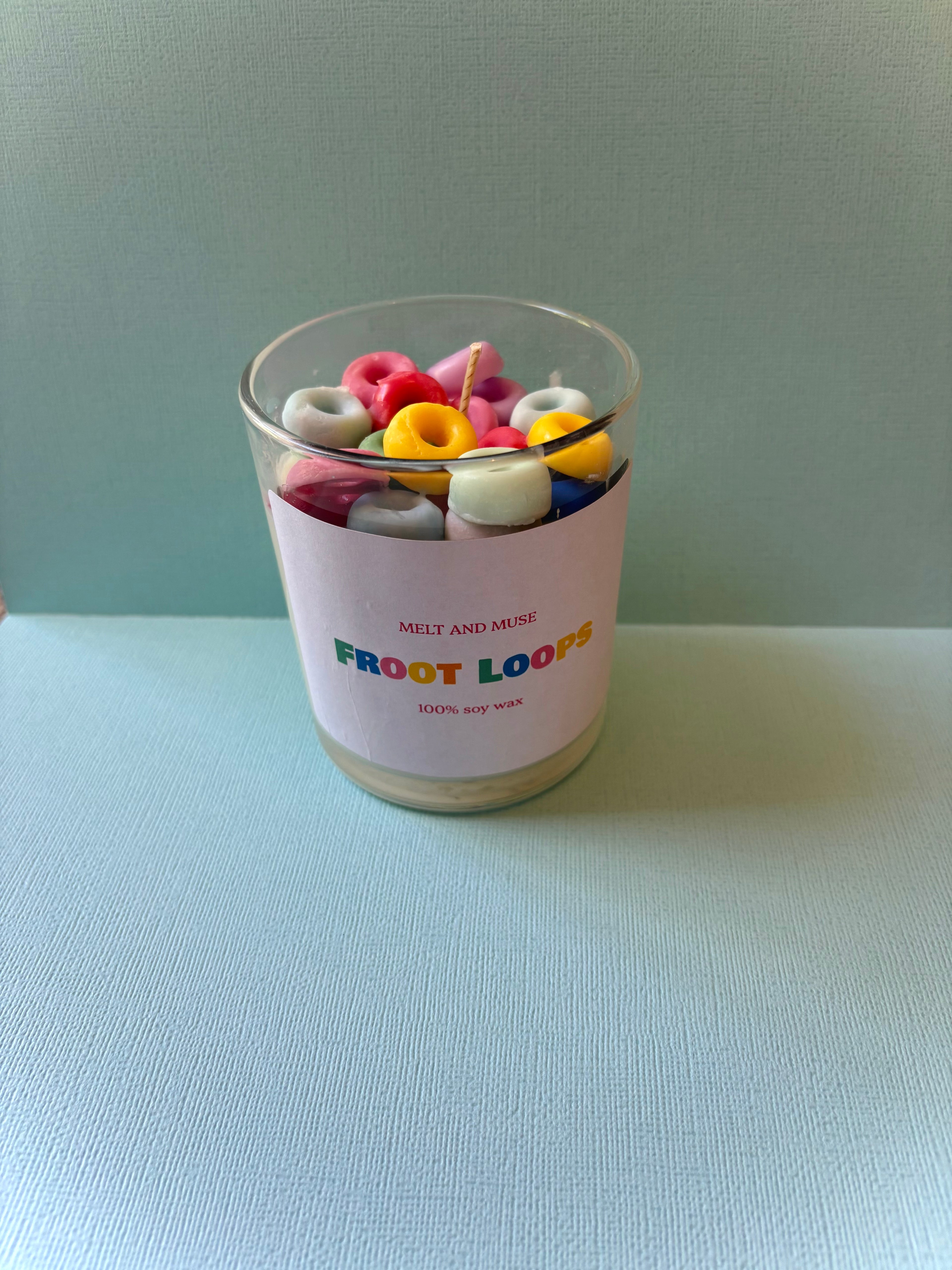 Froot loops Candle