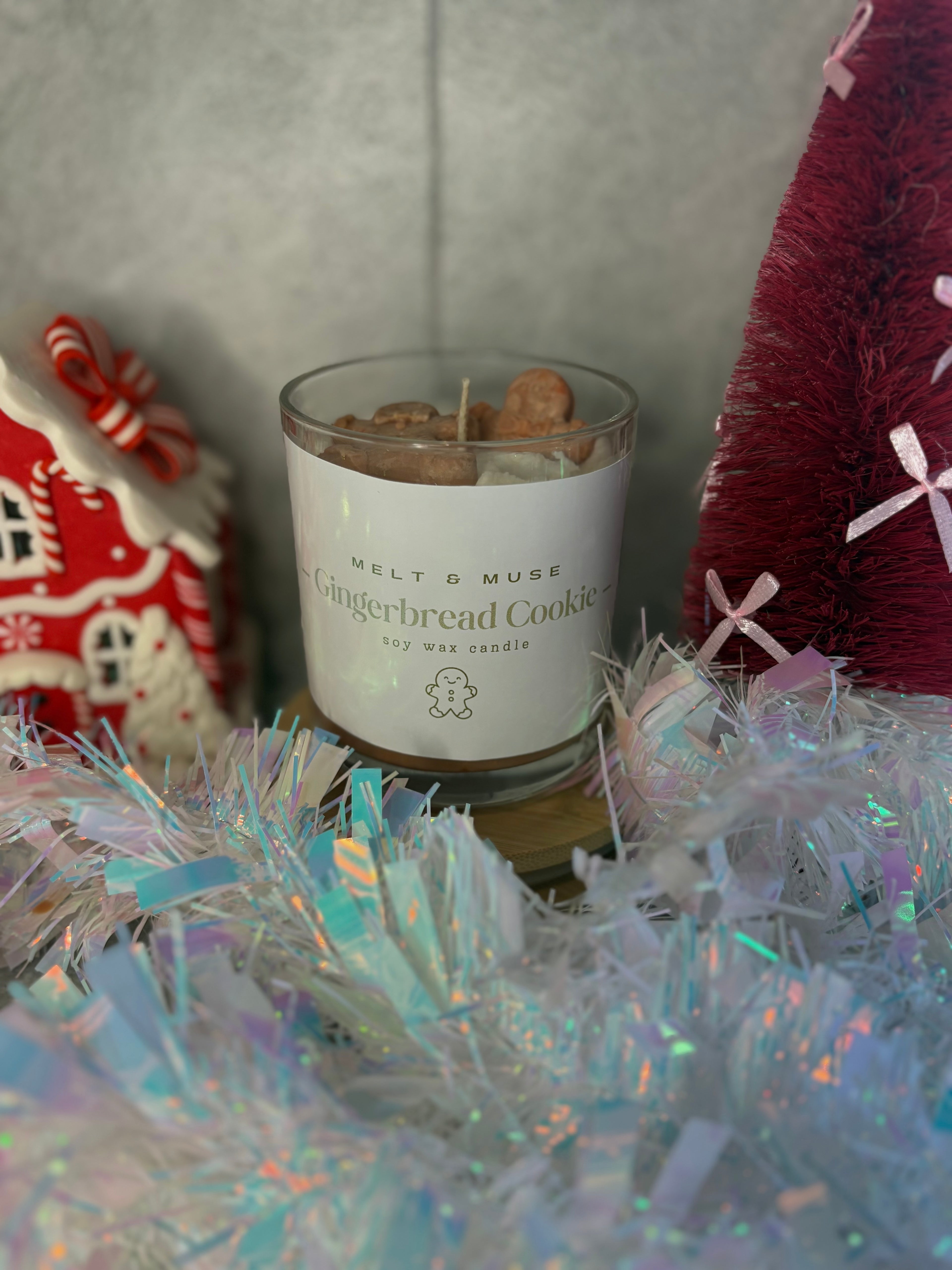 Gingerbread Man Candle 🕯️