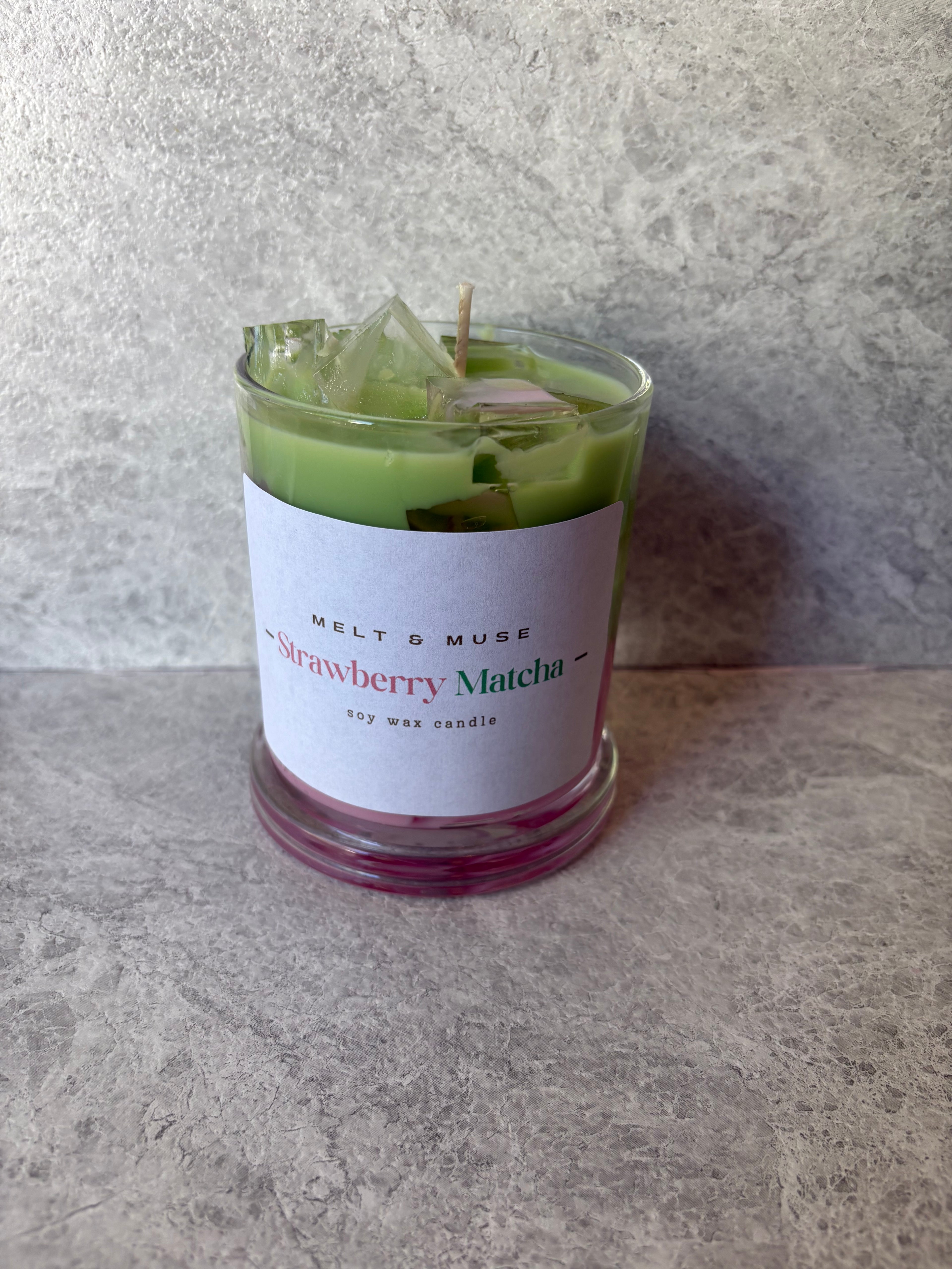 Strawberry Matcha Candle