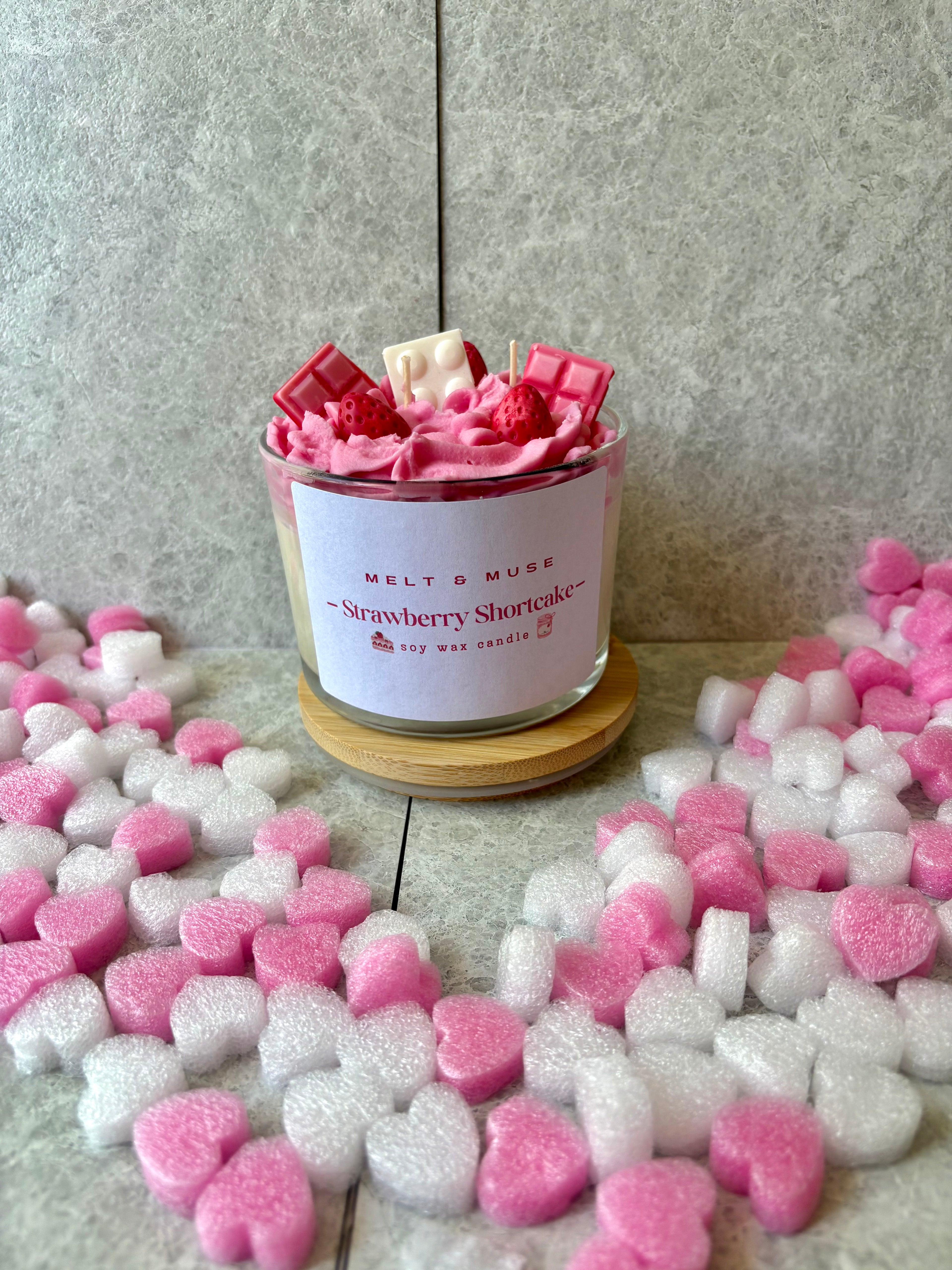 Strawberry Shortcake Candle