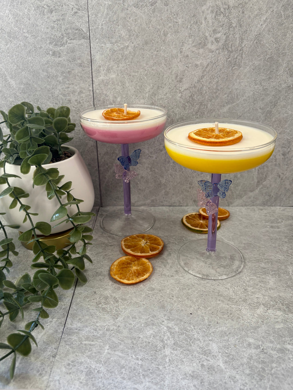 The Butterfly Cocktail Candle