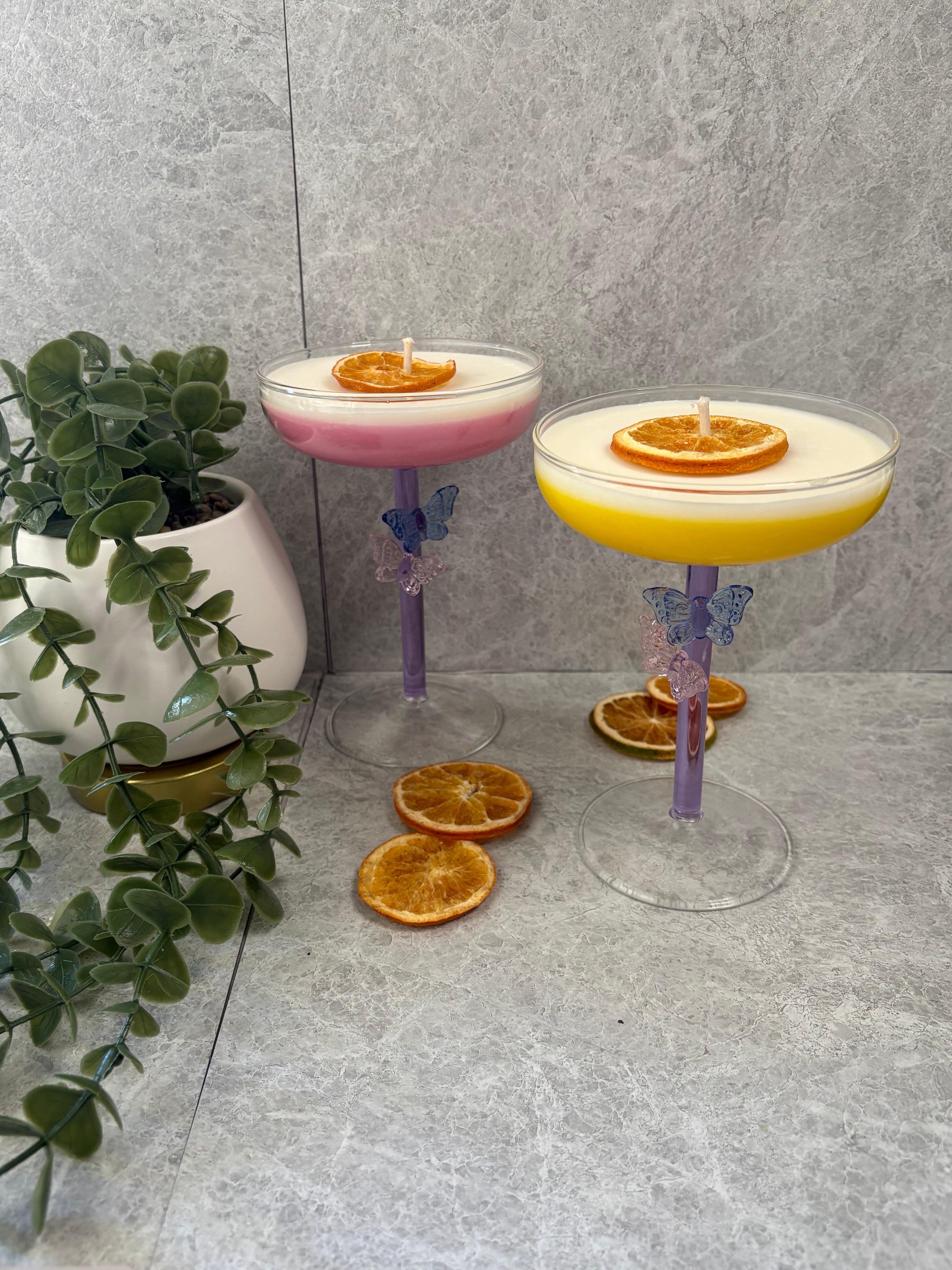 The Butterfly Cocktail Candle