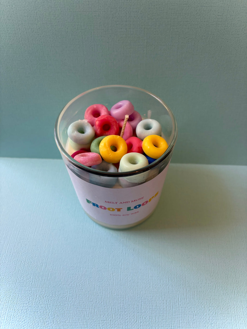 Froot loop Candle