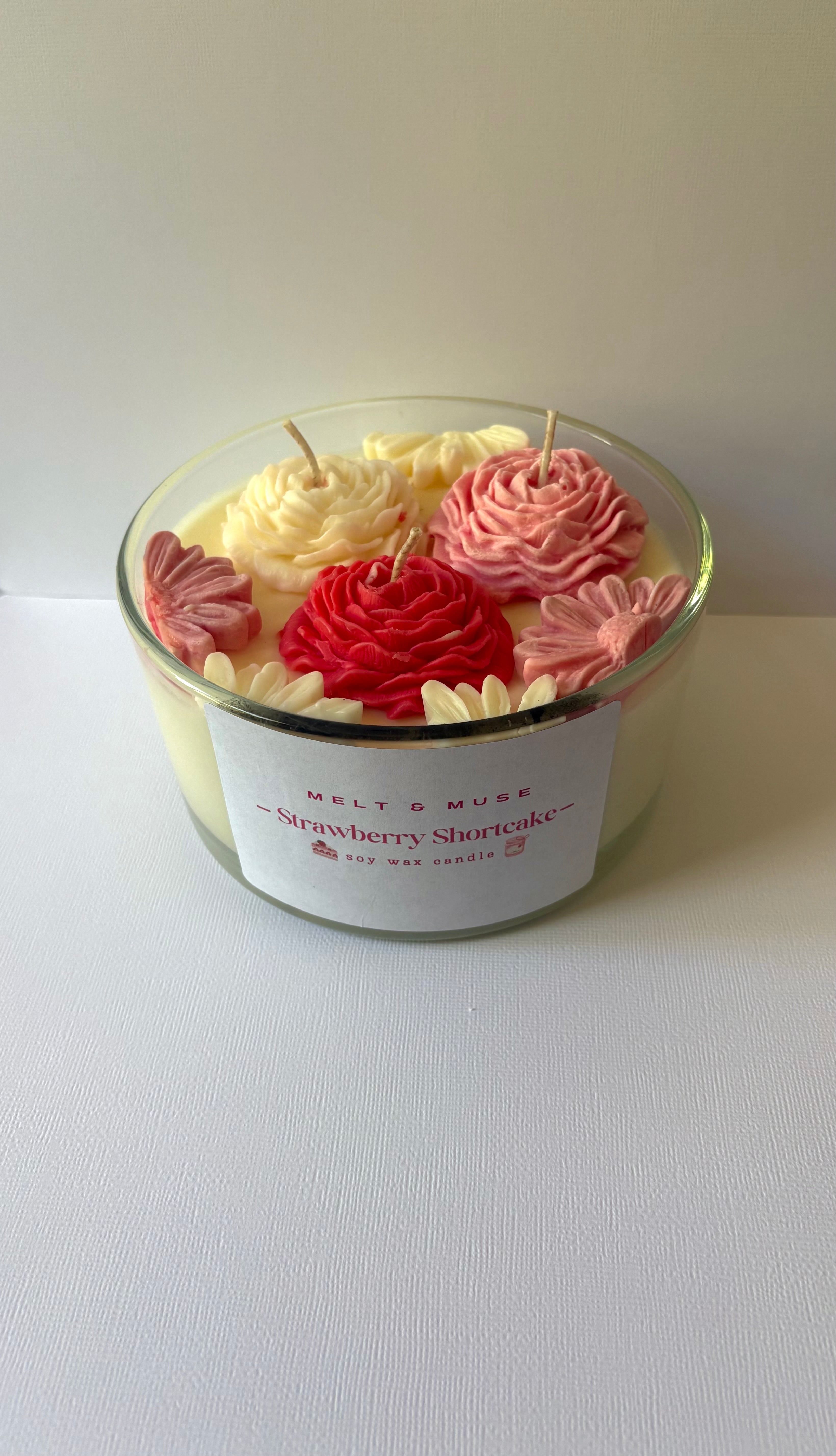 XL Flower Bowl Candle