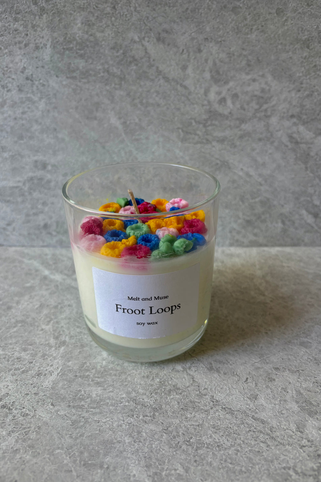 Froot Loops Candle