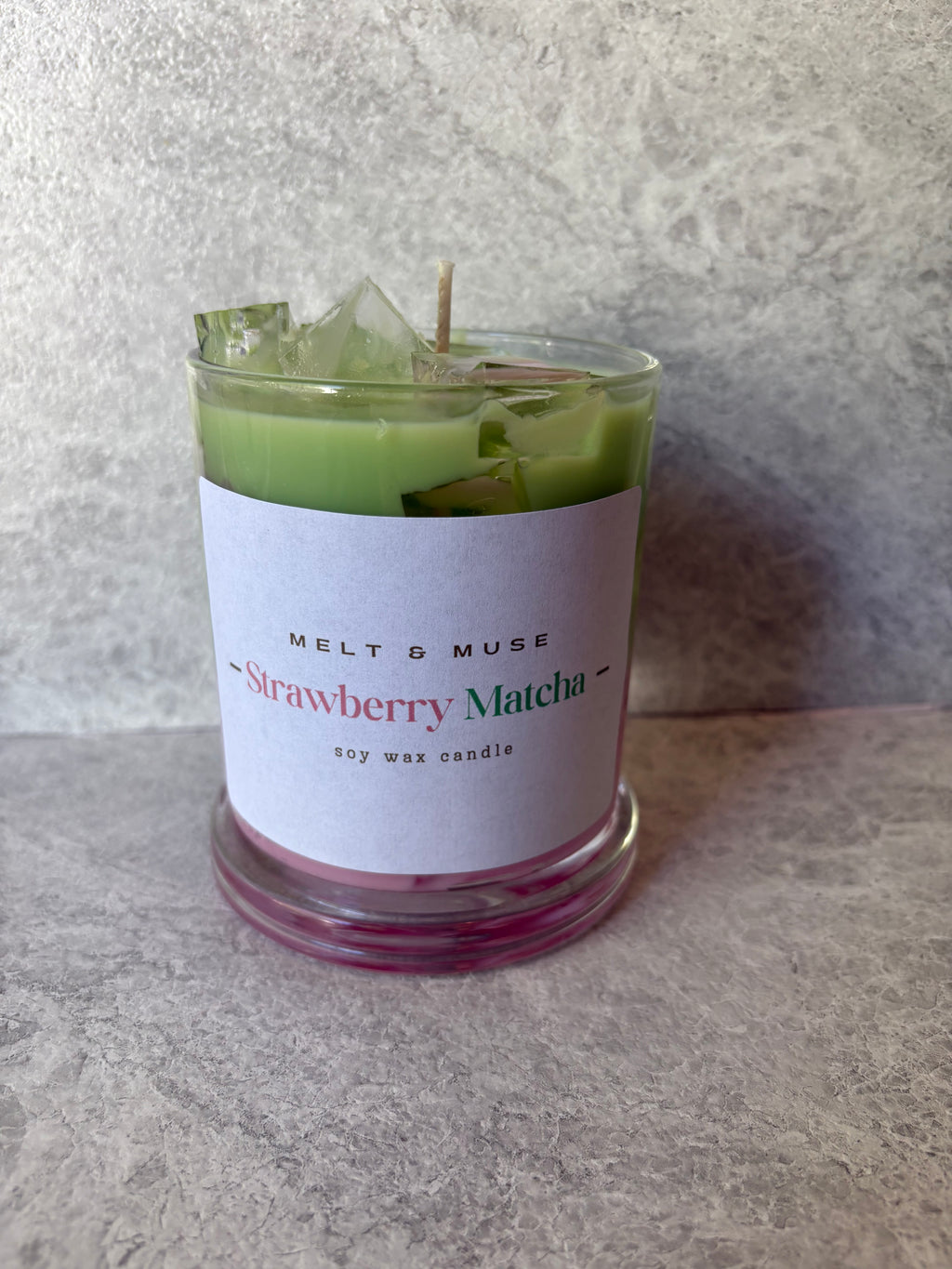 Strawberry Matcha Candle