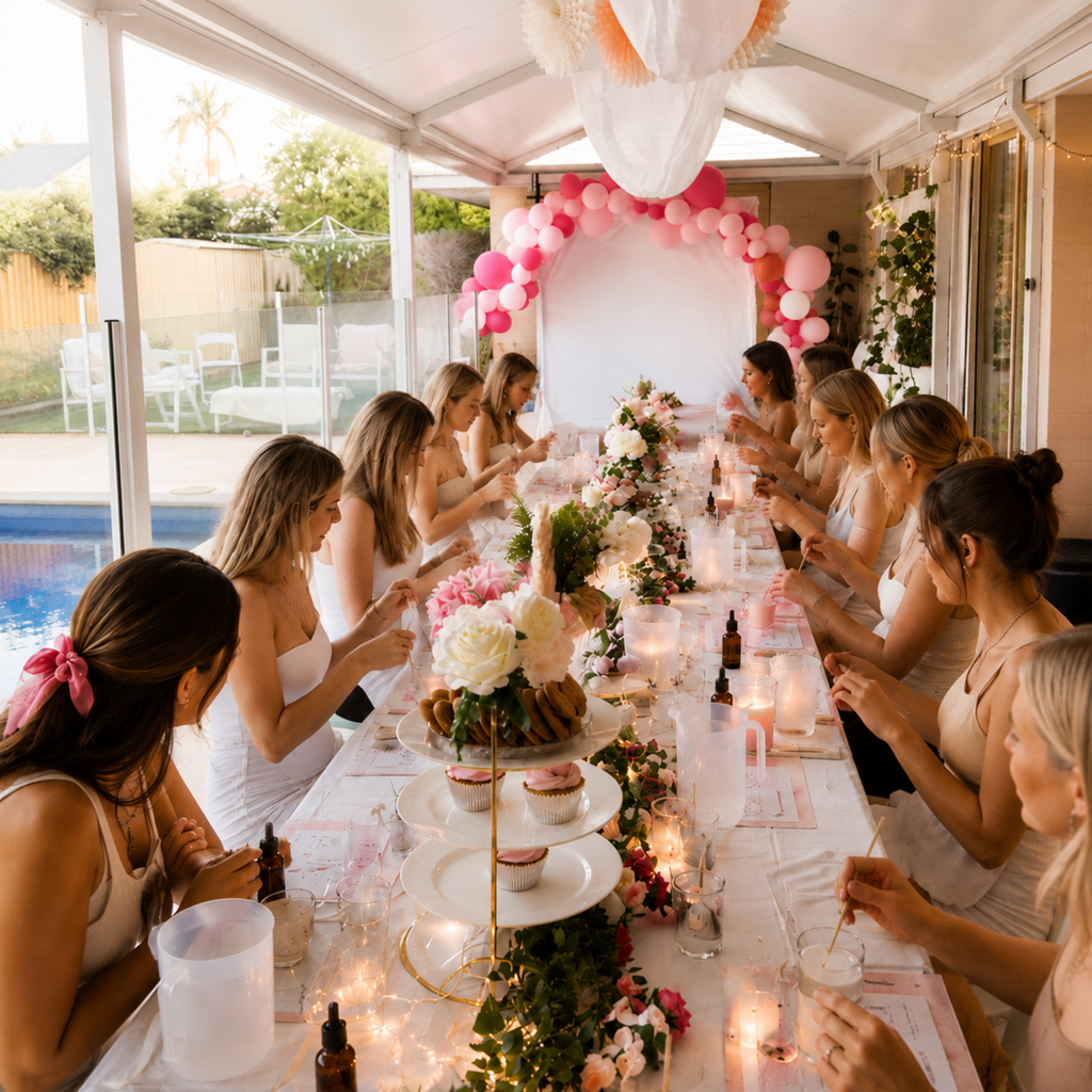 Private Candle & Sip Workshop | We Come to You