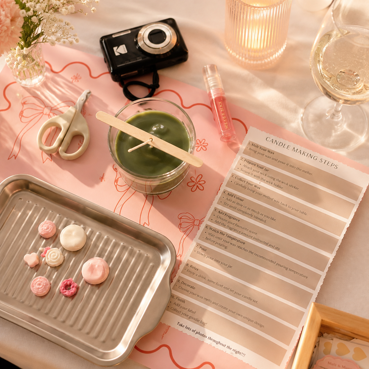 Dessert Candle & Sip Workshop | Fremantle