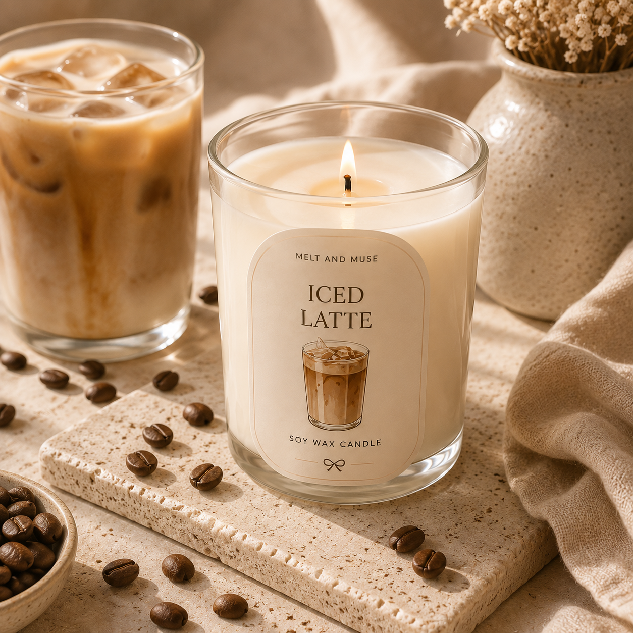 The Iced Latte Candle!