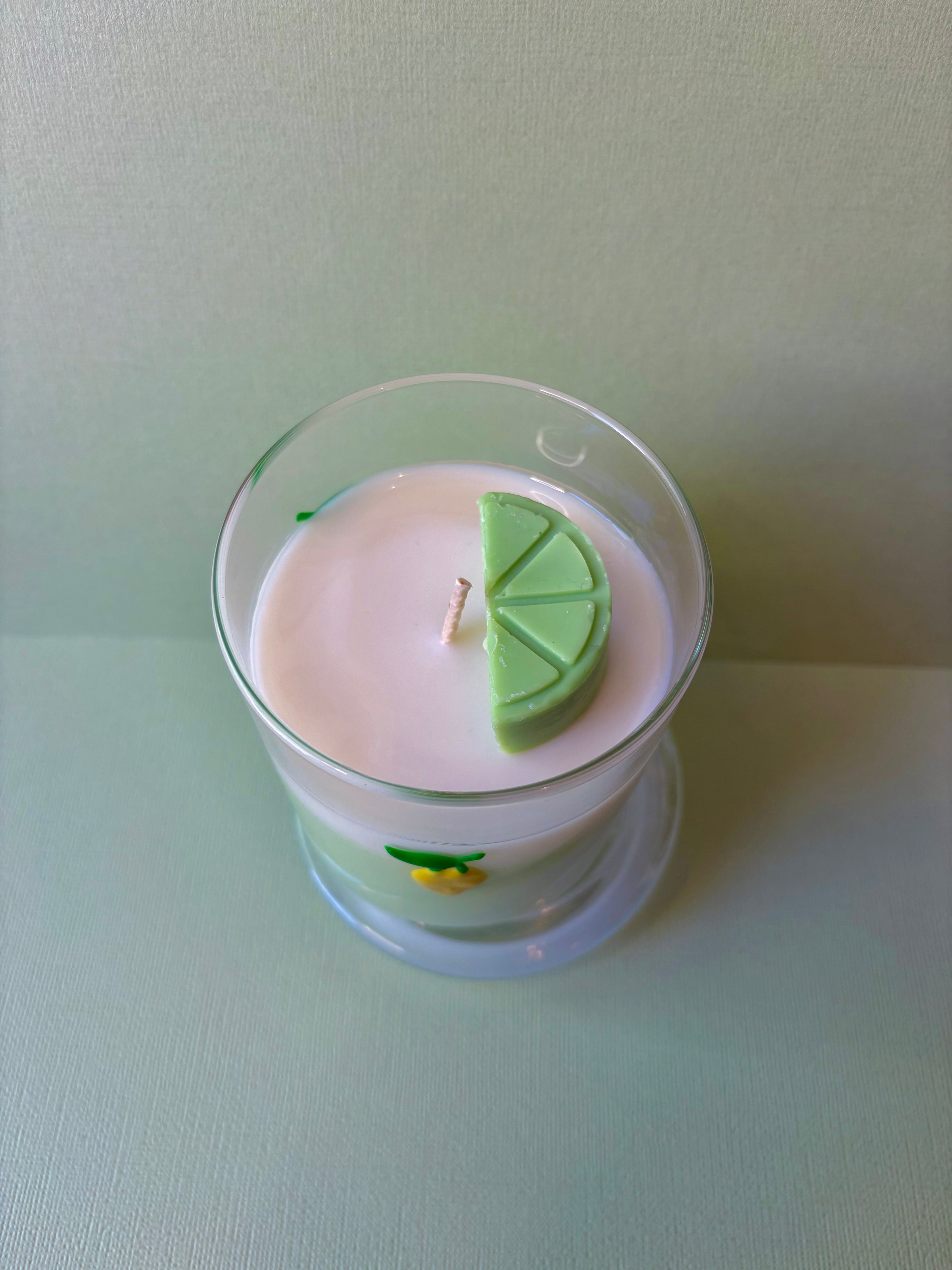 Lime O’clock Cocktail Candle
