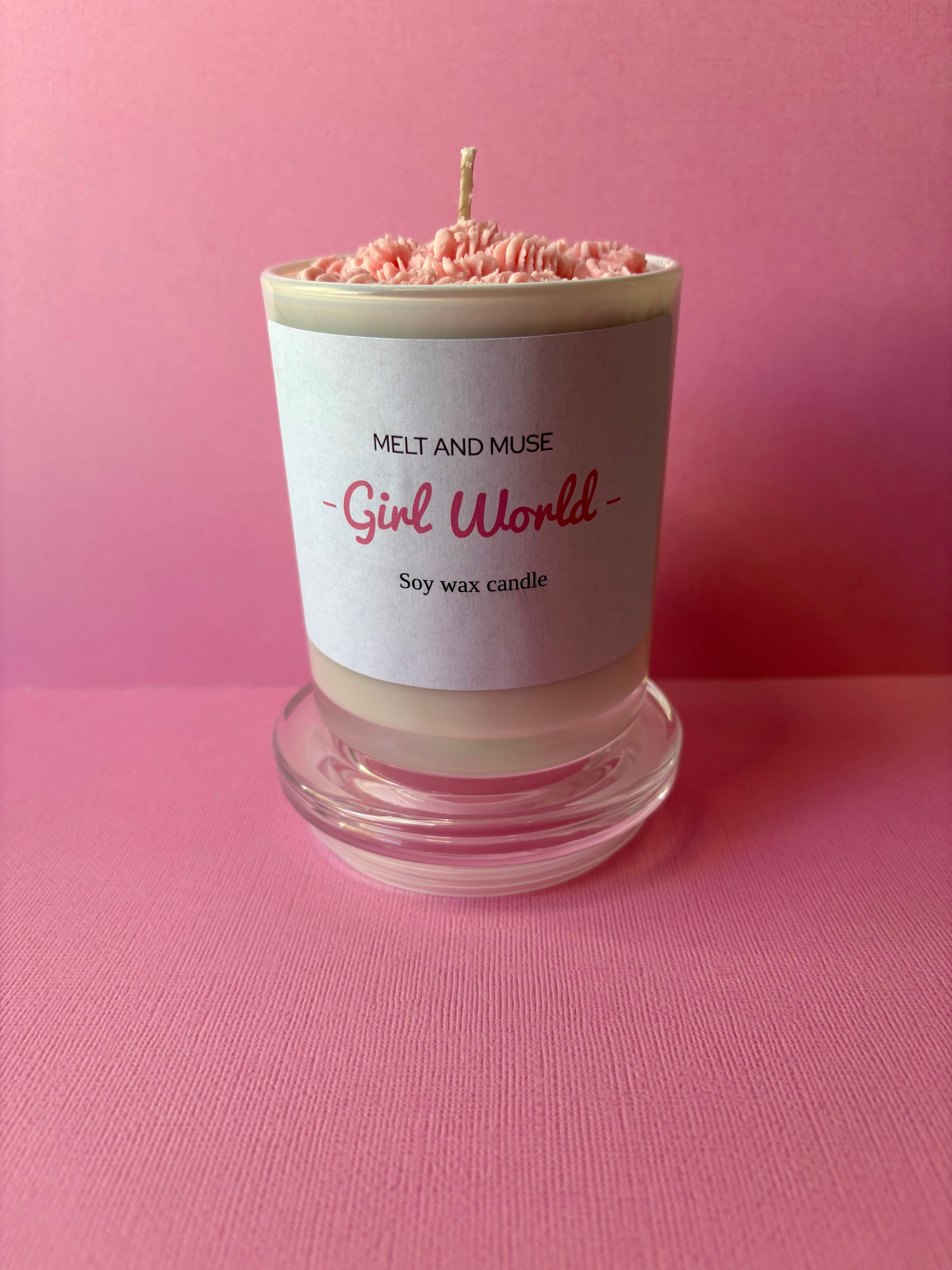 Girl World Candle