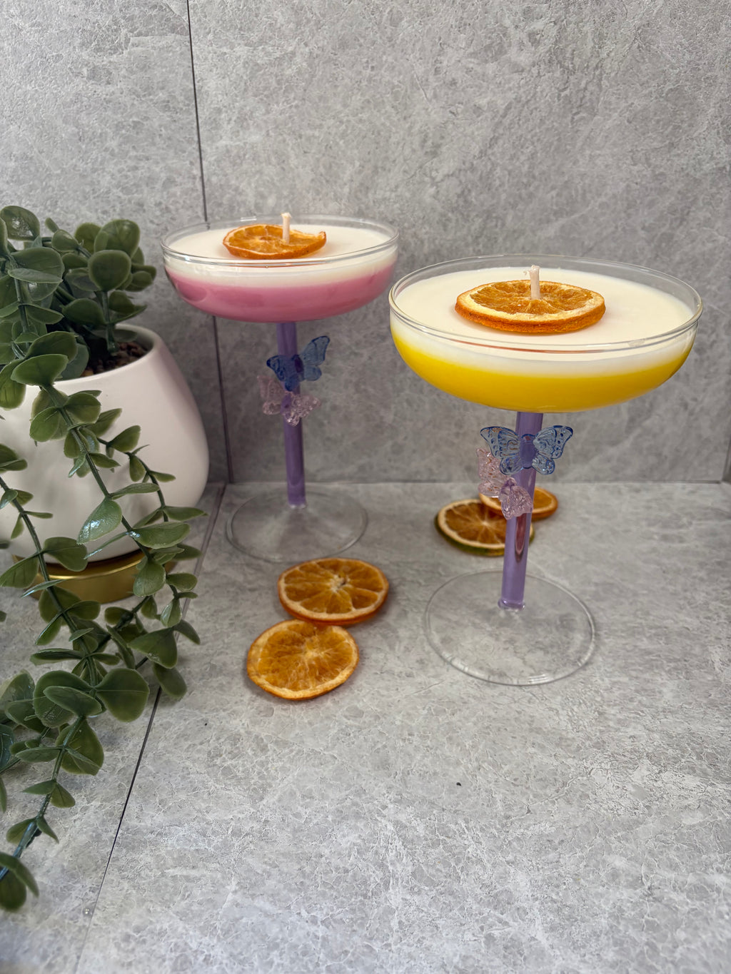 The Butterfly Cocktail Candle