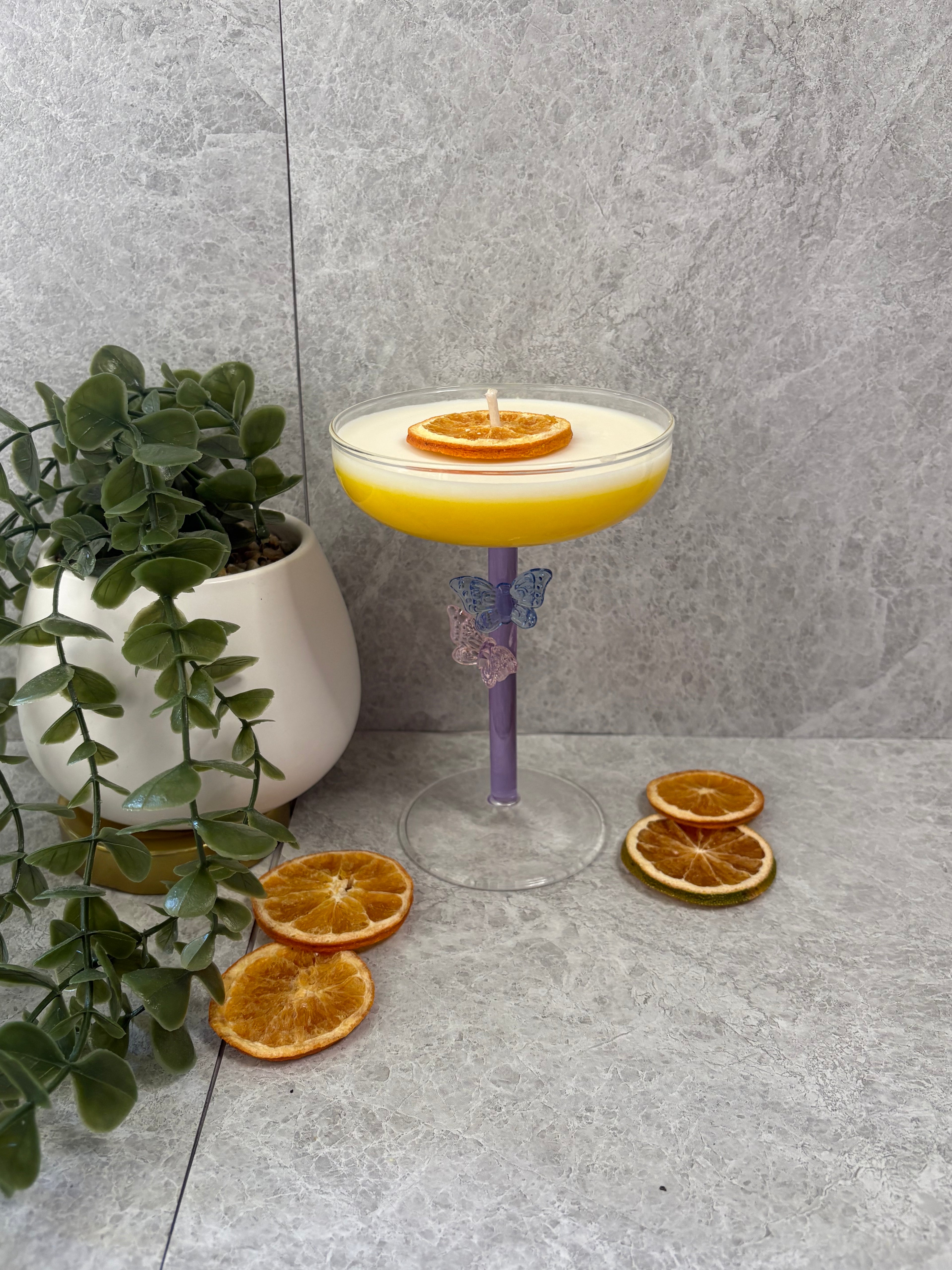 The Butterfly Cocktail Candle
