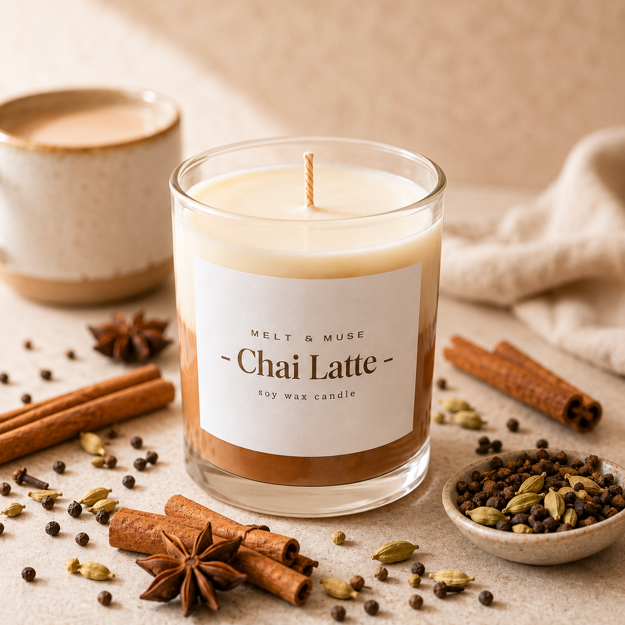 Chai Latte Candle