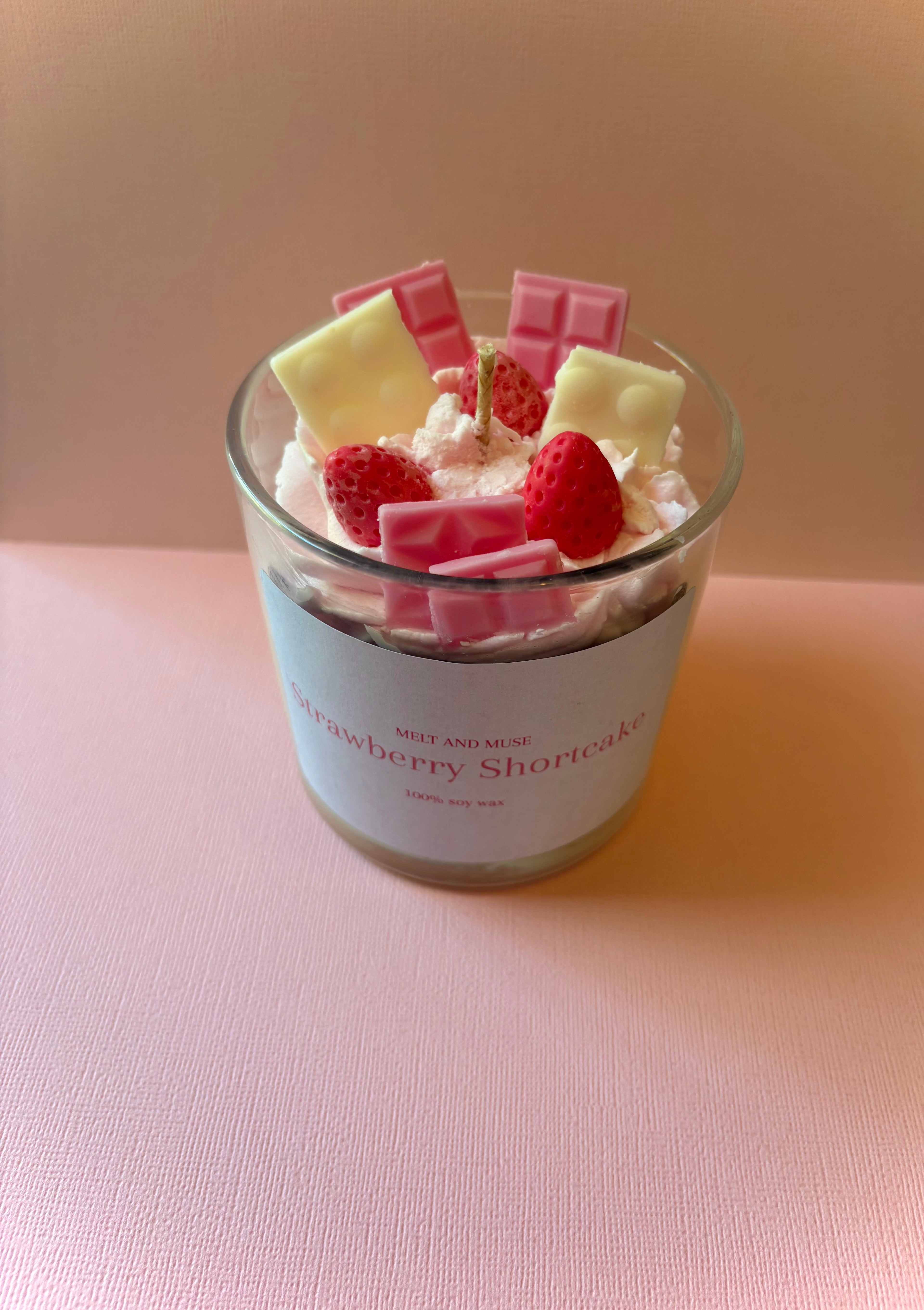 Strawberry Shortcake Candle