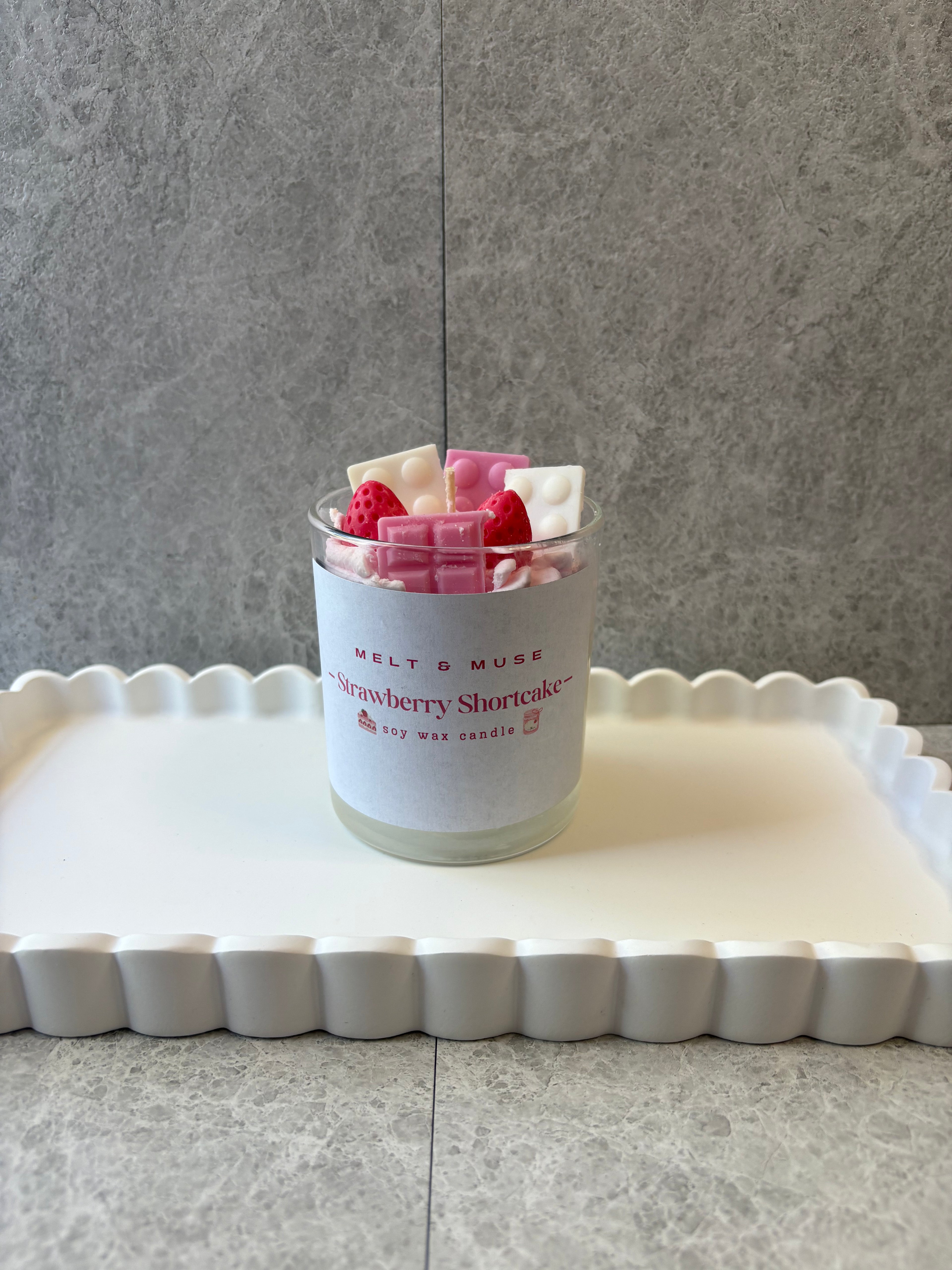 Strawberry Shortcake Candle