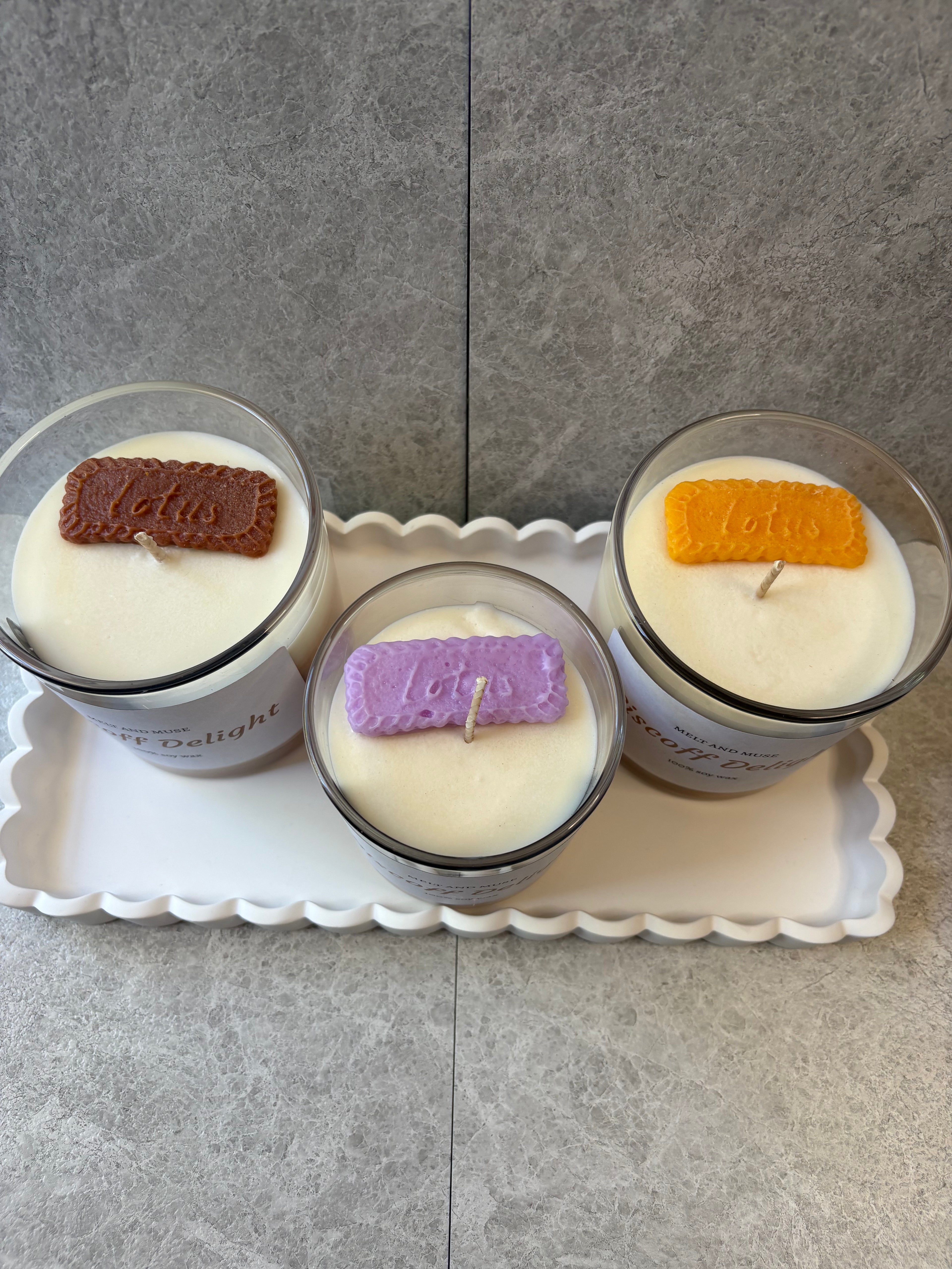 Biscoff Delight Candle