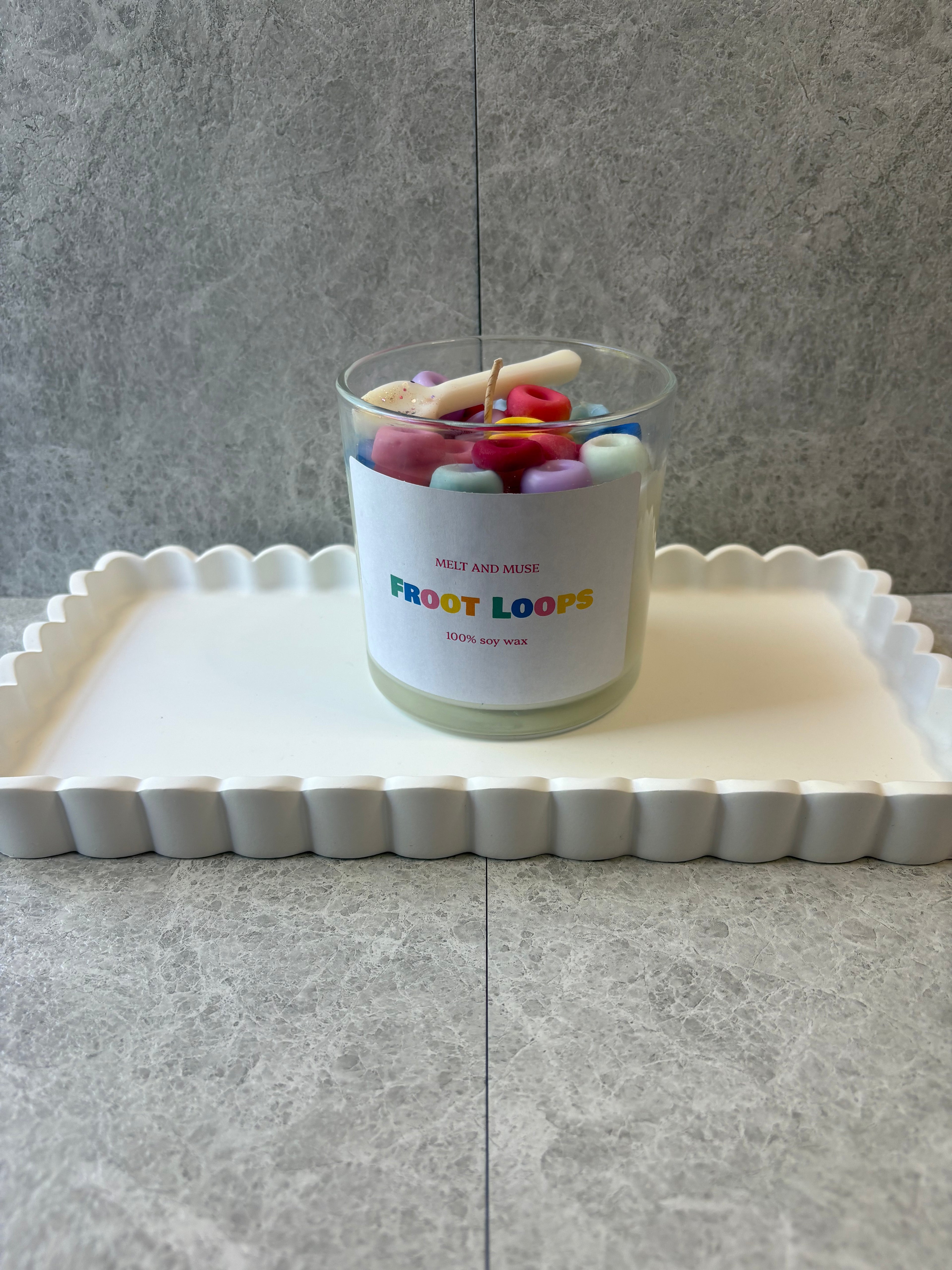 Froot loops Candle