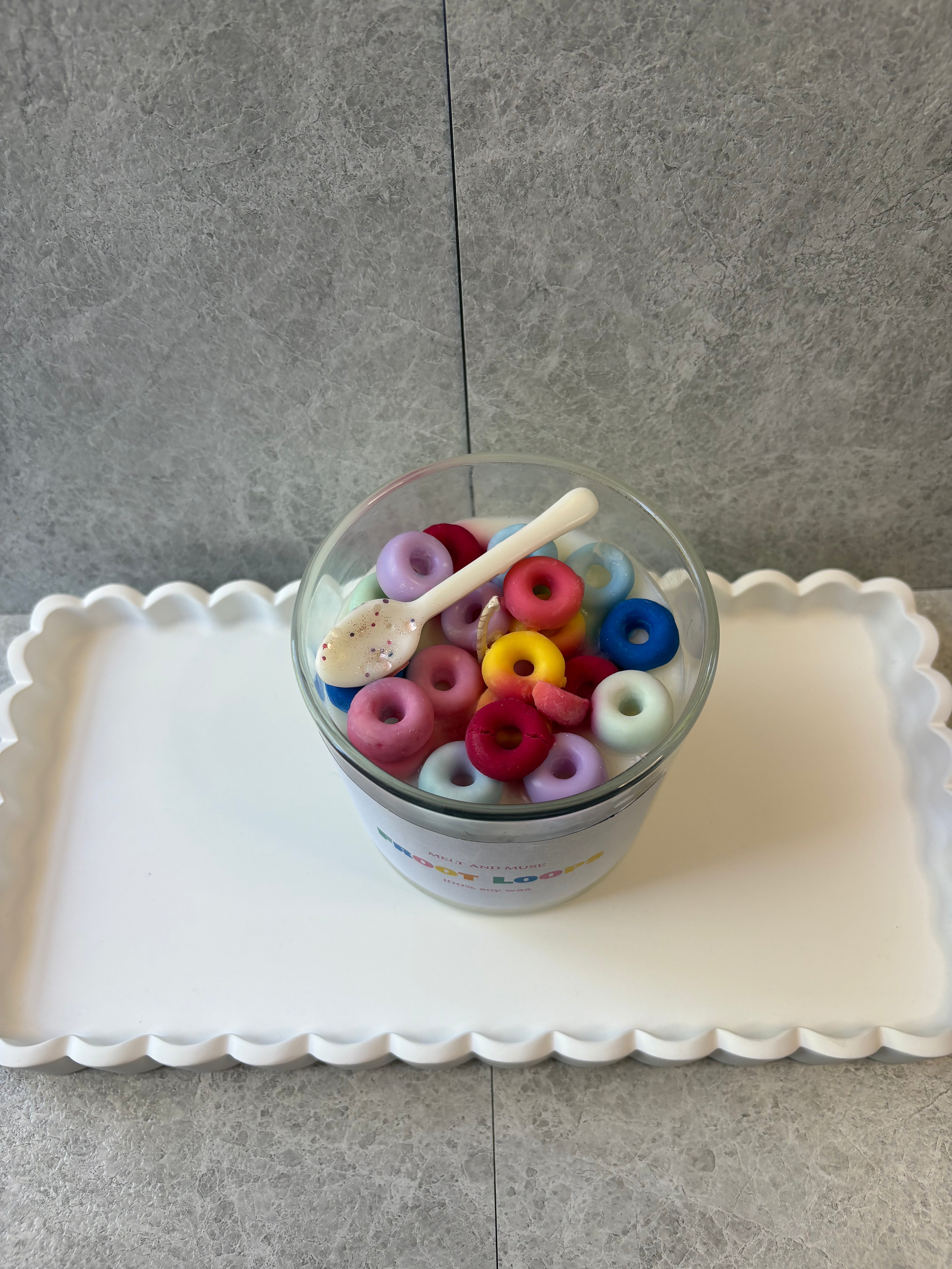 Froot loops Candle