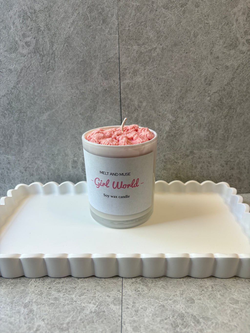 Girl World Candle