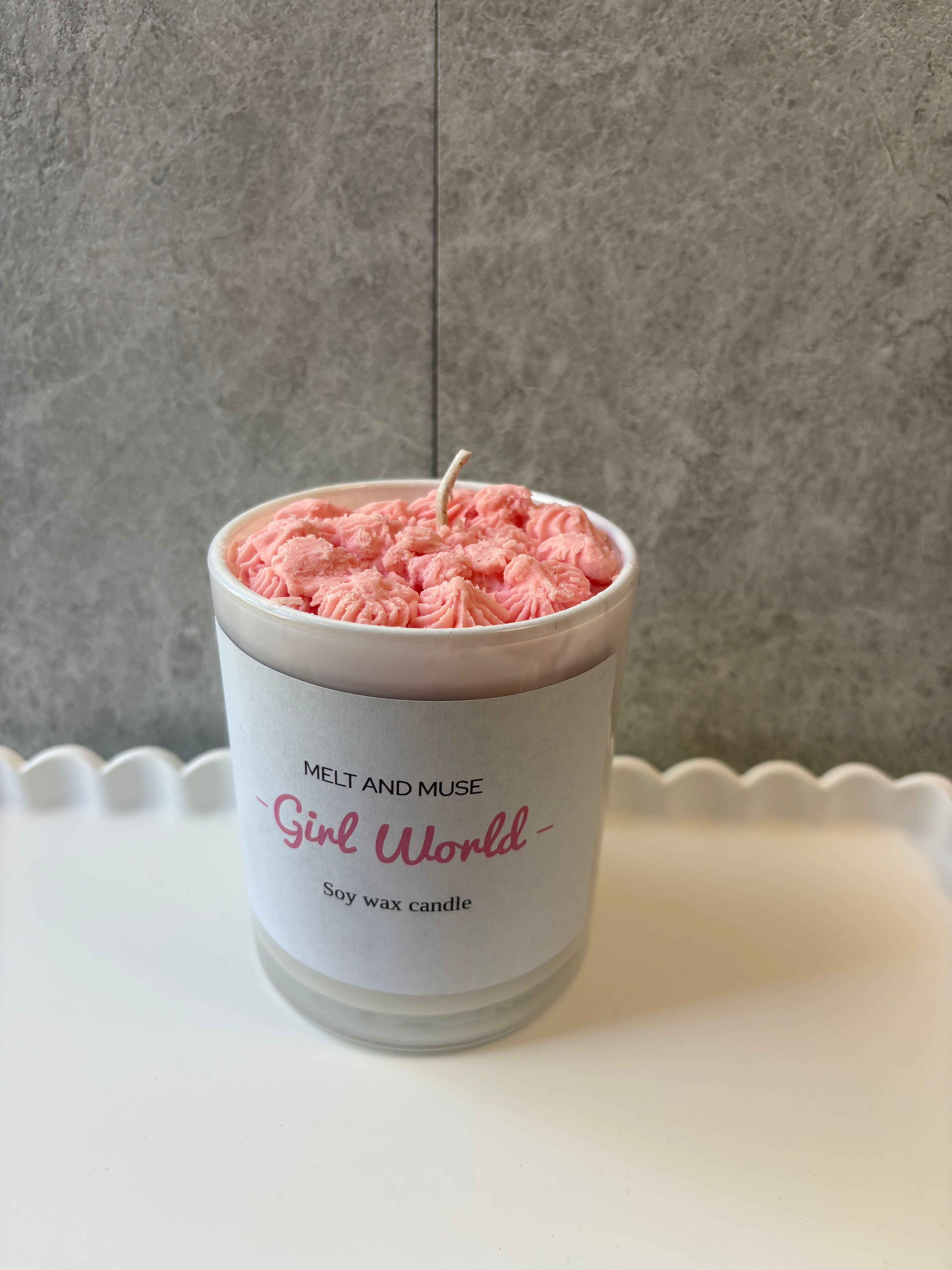 Girl World Candle