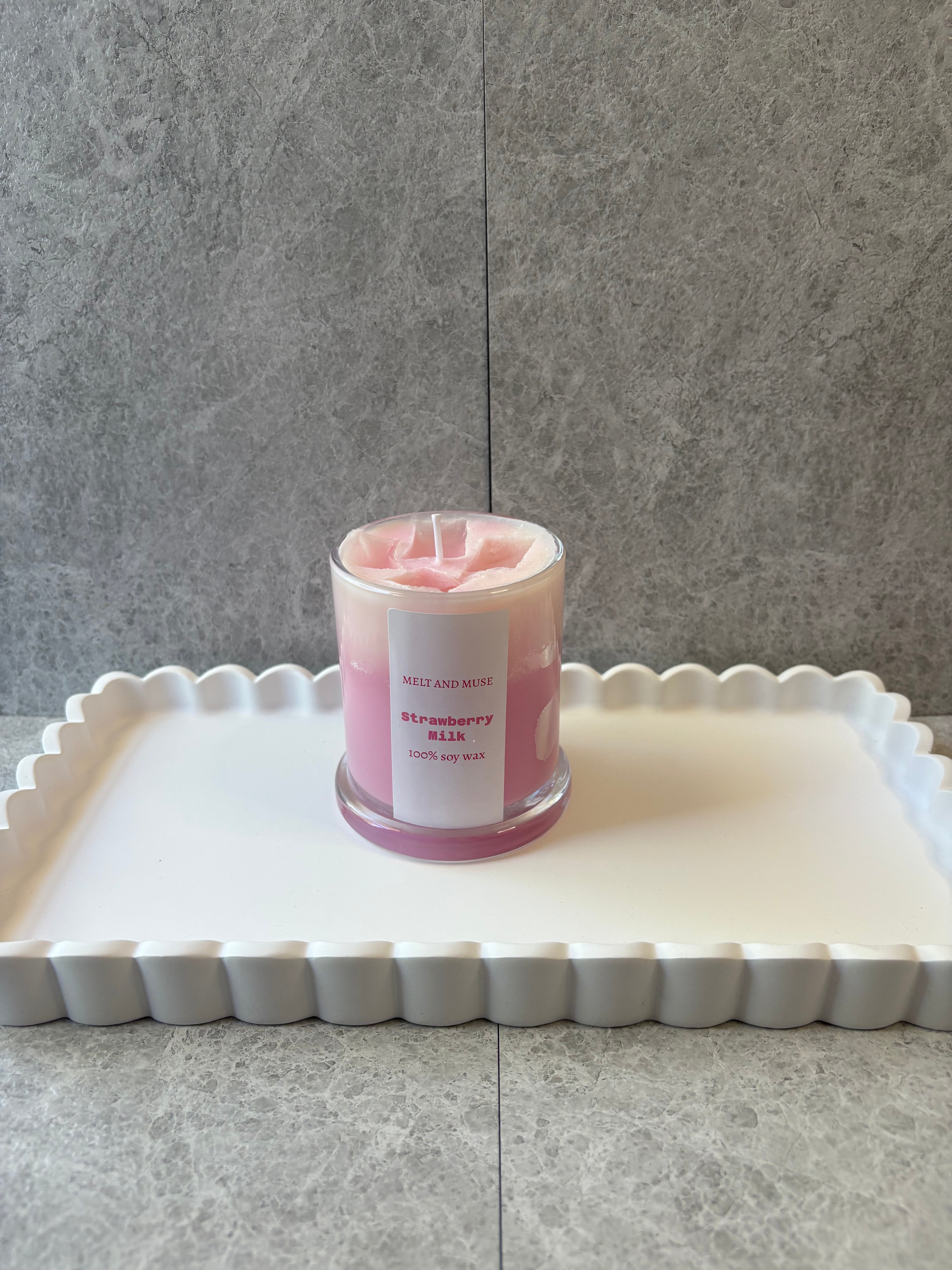Strawberry Milk Candle