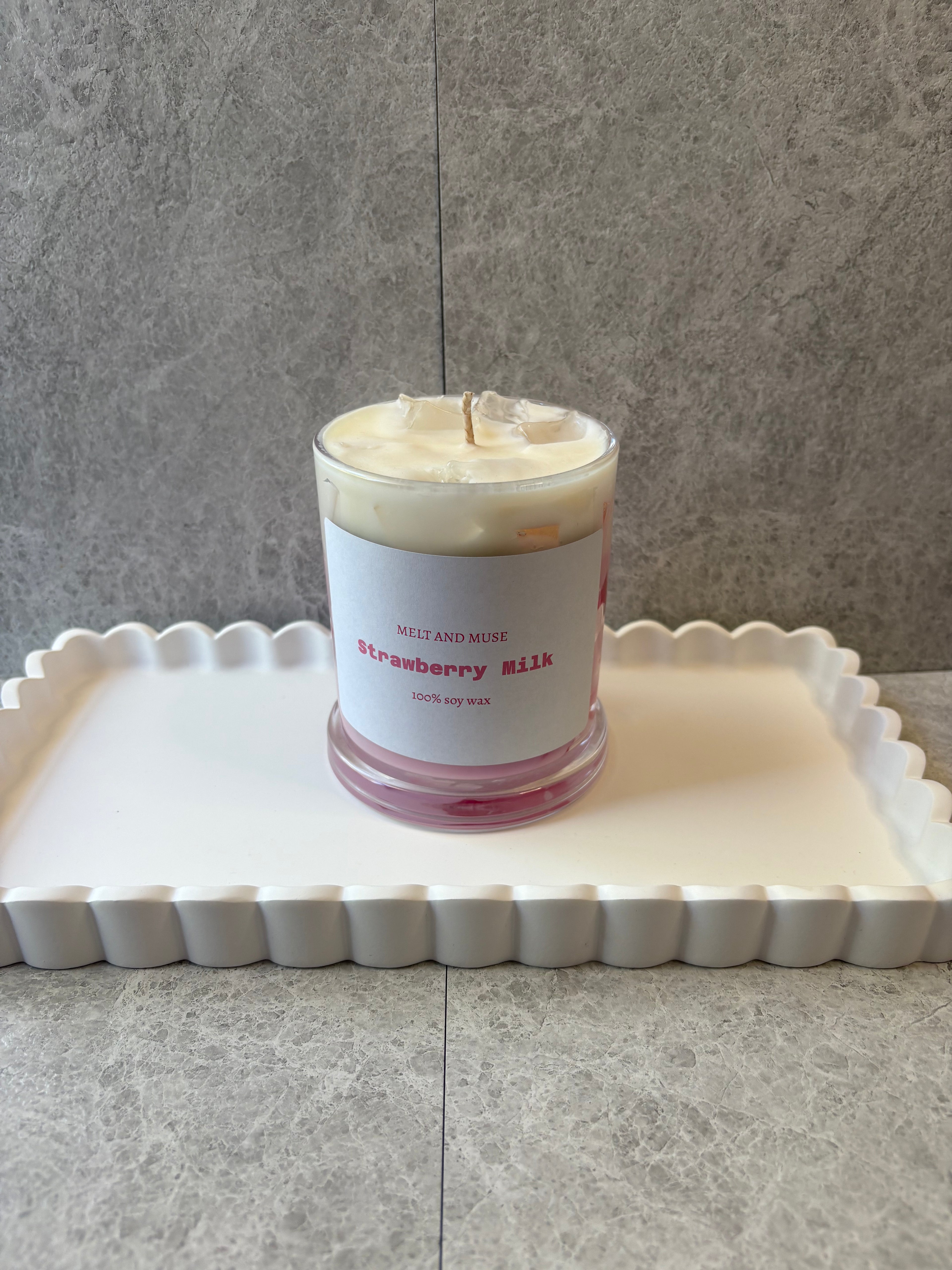 Strawberry Milk Candle