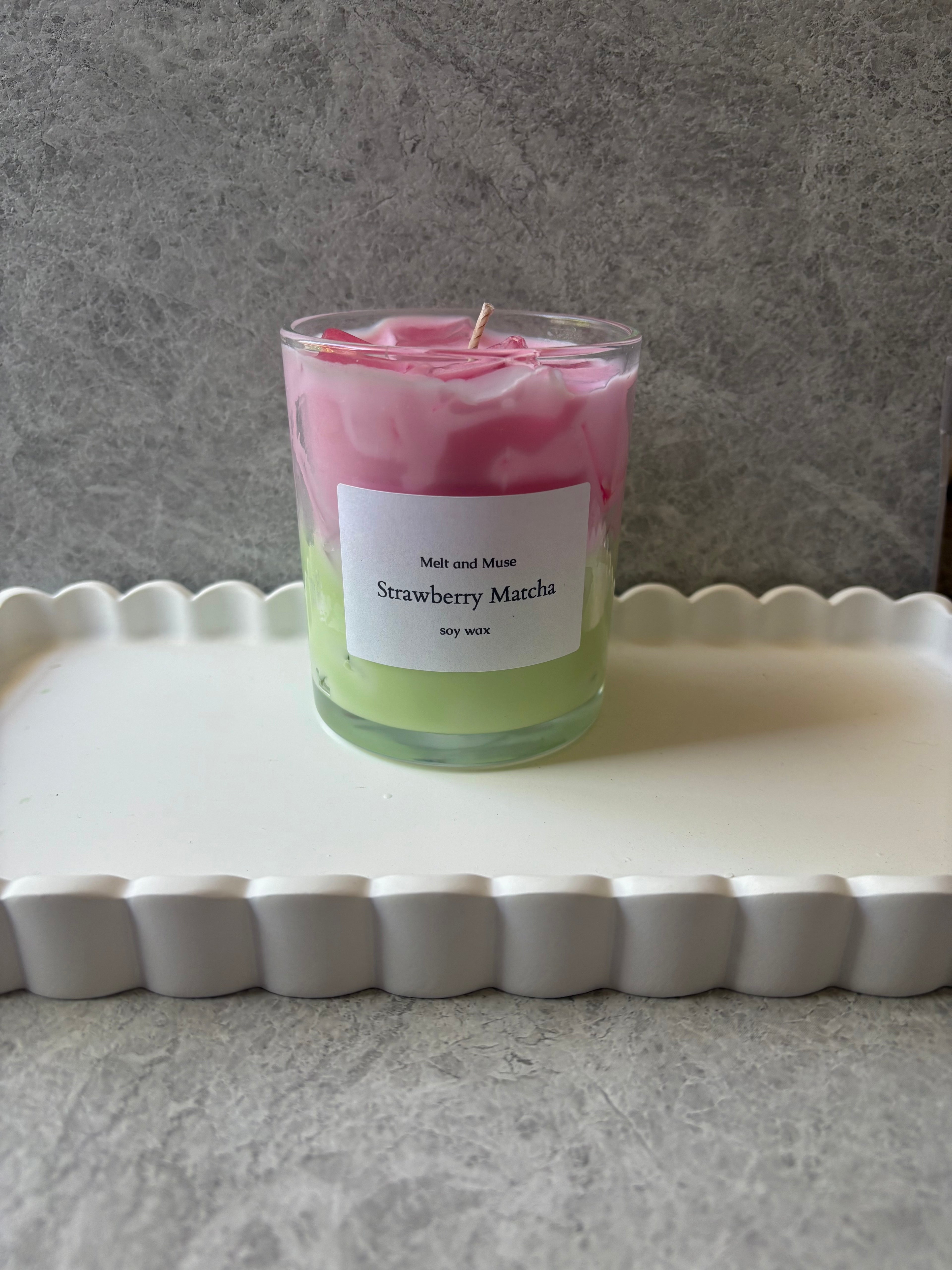 Strawberry Matcha Candle