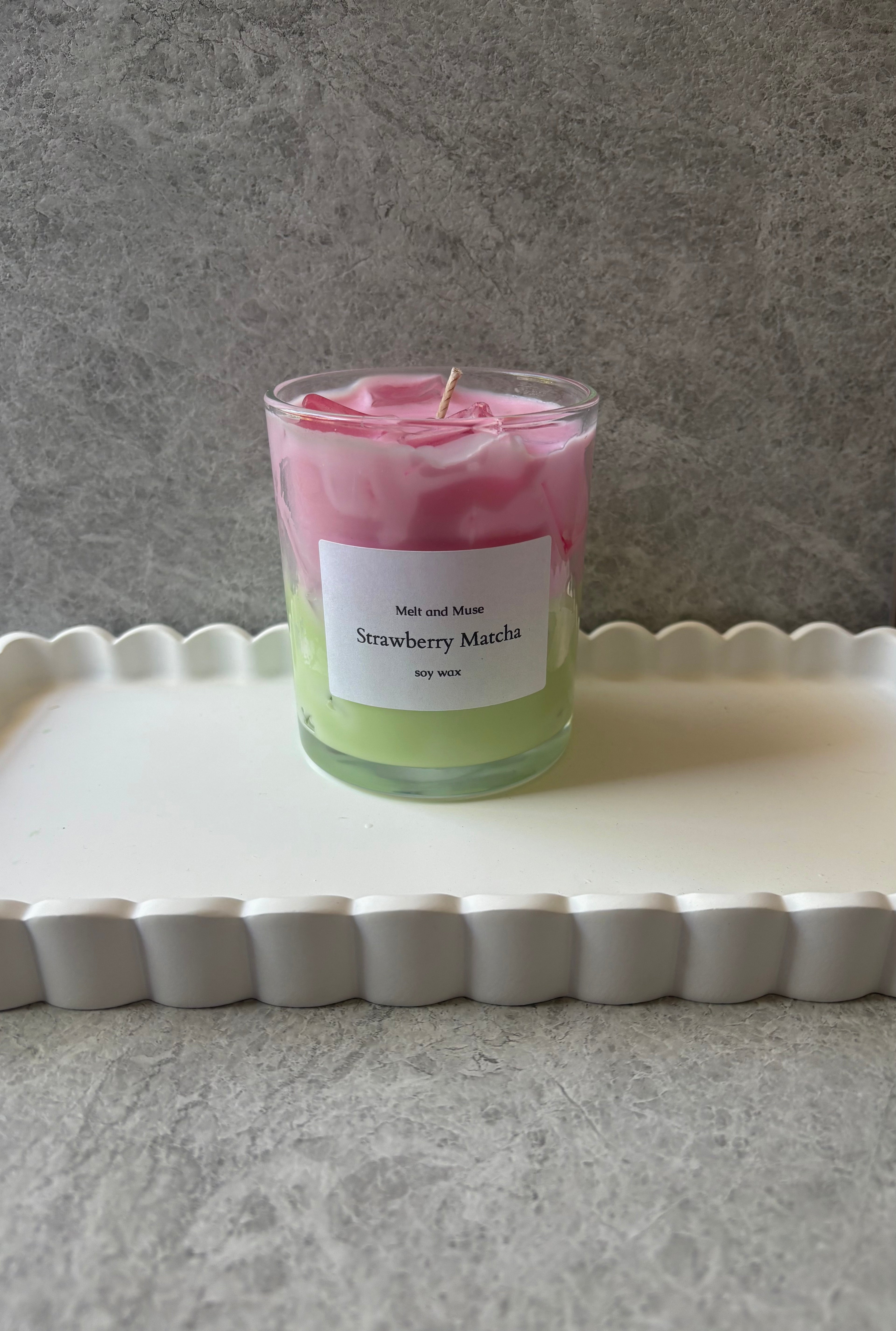 Strawberry Matcha Candle