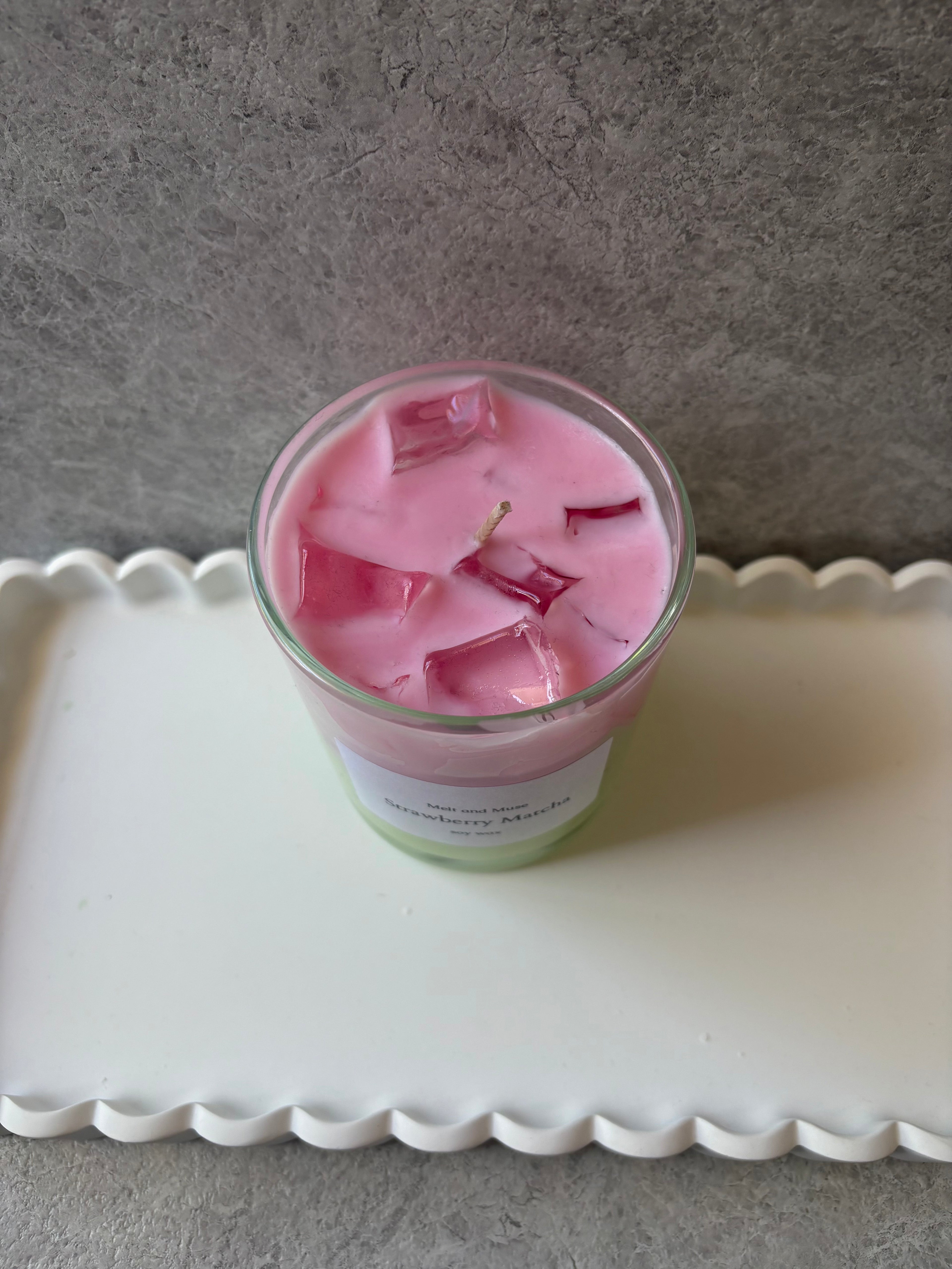 Strawberry Matcha Candle