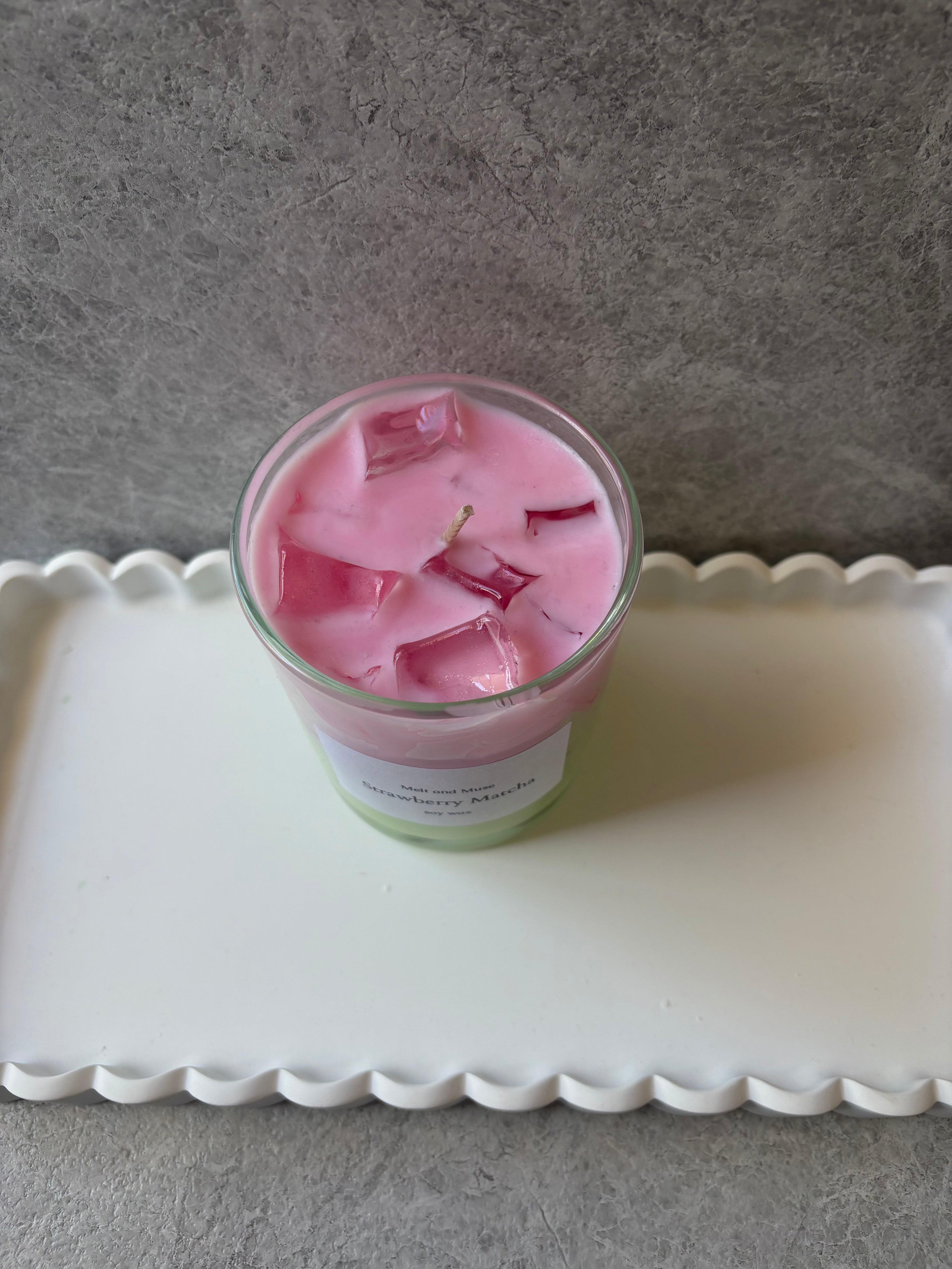 Strawberry Matcha Candle