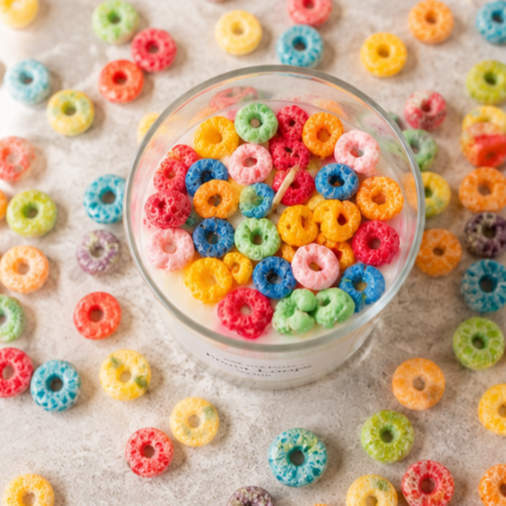 Froot Loops Candle